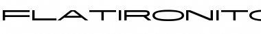 FlatironITC TT Regular Font
