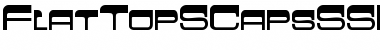 FlatTopSCapsSSK Bold Font