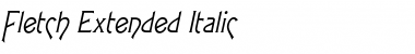 Fletch Extended Italic