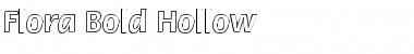 Flora-Bold Hollow Regular Font