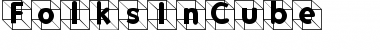 FolksInCube Font