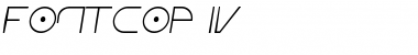 Fontcop IV Regular Font