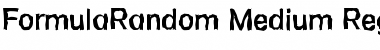 FormulaRandom-Medium Font