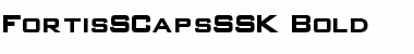 FortisSCapsSSK Font