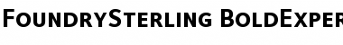 FoundrySterling-BoldExpert Regular Font