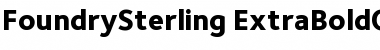 FoundrySterling-ExtraBoldOSF Regular Font