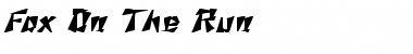 Fox On The Run 9 Font