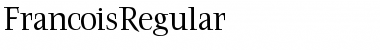 FrancoisRegular Font
