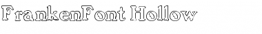 FrankenFont Hollow Regular Font