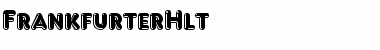 FrankfurterHlt Font