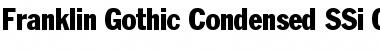 Franklin Gothic Condensed SSi Font