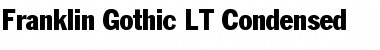 FranklinGothic LT Condensed Font