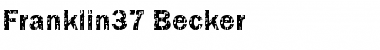 Franklin37 Becker Font