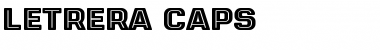 LETRERA CAPS Regular Font