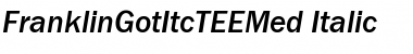 FranklinGotItcTEEMed Font