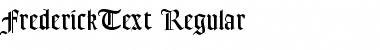 FrederickText Regular