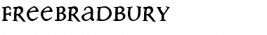 FreeBradbury Font