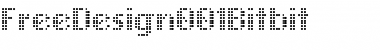 FreeDesign001Bitbit Font