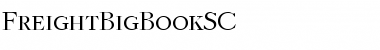FreightBigBookSC Regular Font