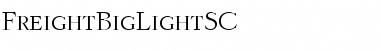 FreightBigLightSC Font