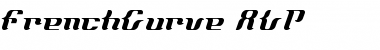 FrenchCurve ALP Font