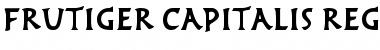 Frutiger Capitalis Regular Font