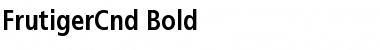 FrutigerCnd Bold Font