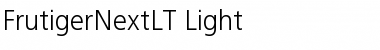 FrutigerNextLT Light
