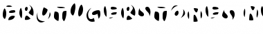 FrutigerStones Negativ Normal Font
