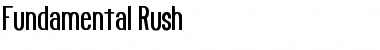 Fundamental Rush Font