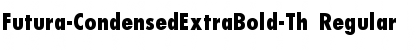 Futura-CondensedExtraBold-Th Font