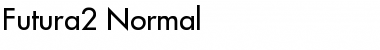 Futura2-Normal Regular Font
