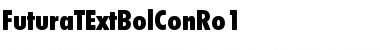 FuturaTExtBolConRo1 Regular Font