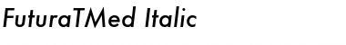 FuturaTMed Italic
