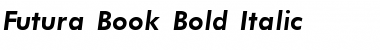 Futura_Book-Bold-Italic Font