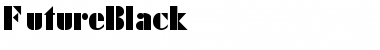 FutureBlack Regular Font