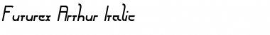 Futurex Arthur Italic Font