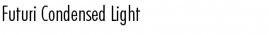 Futuri Condensed Light Font
