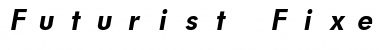 Futurist Fixed-width Bold Italic