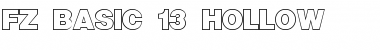 FZ BASIC 13 HOLLOW Font