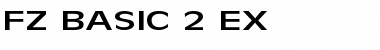 FZ BASIC 2 EX Normal Font
