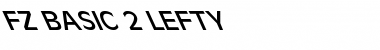 FZ BASIC 2 LEFTY Font