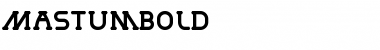 MastumBold Regular Font