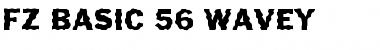 FZ BASIC 56 WAVEY Font