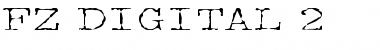 FZ DIGITAL 2 Font