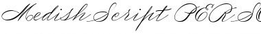 Medish Script PERSONAL USE ONLY Font