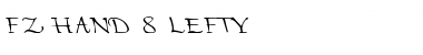 FZ HAND 8 LEFTY Font