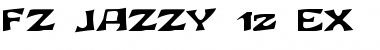 FZ JAZZY 12 EX Font