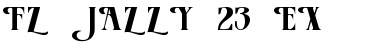 FZ JAZZY 23 EX Normal Font