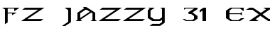 FZ JAZZY 31 EX Font